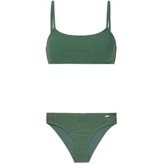 Protest Dice Bandeau Bikini - Veggie Green - L