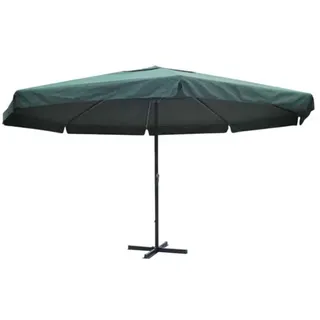 vidaXL Sonnenschirm Ø 500 cm Grün
