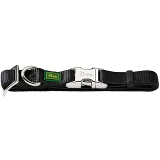 Hunter Pet Alu-strong Hundehalsband - Black - 30-45 cm