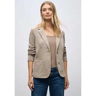 STREET ONE Damen 2116828 Cordblazer, Morning beige, 42