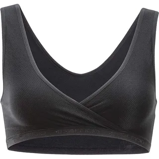 ExOfficio Damen Give-n-go Crossover Bra Baselayer Tops, schwarz, X-Small