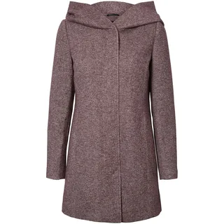 VERO MODA Damen Vmverodona Jacket Ga Noos Mantel, Port Royale Melange, XS EU