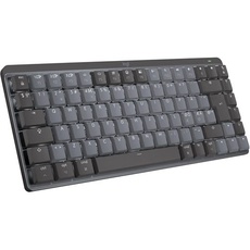 Logitech MX Mechanical Mini for Mac - Minimalist Wireless Illuminated Performance Keyboard Space Grey - US - Tastaturen - Englisch - US - Schwarz