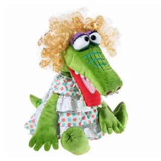 HEUNEC Handpuppe Jan & Henry, Krokodella (H:40 cm)