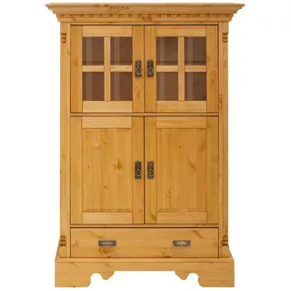 Home Affaire »Milan« Vitrine, Breite 102 cm, Massivholz, FSC®-zertifiziert,