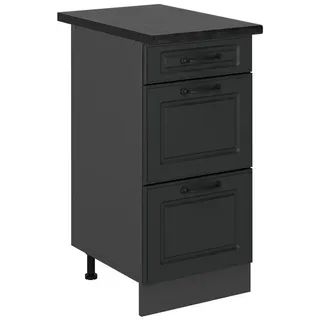 Vicco Schubladenschrank R-Line 40 x 81,6 x 60 cm Grau