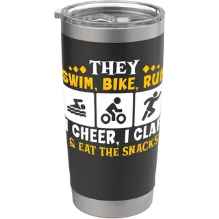 Triathlon Support Crew Triathlon Trainingsplan Doppelwandiger Edelstahl-Thermobecher