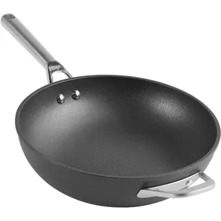 Ninja C30928DE, Rund, Wok-/Bratpfanne, Schwarz, Aluminium, 260 °C, Aluminium - Schwarz