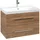 Waschtischunterschrank 2 Auszüge 77,6 x 51,4 x 48 cm Braun