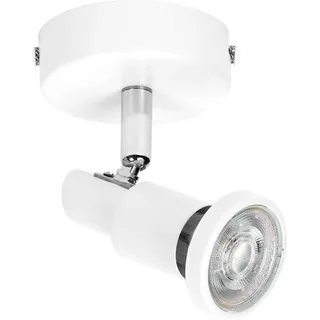LEDVANCE LED Deckenleuchte SPOT WHITE 1 X 3.4W 927 DIM Dimmbar Warmweiss 4058075833852 - Weiß