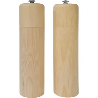 Salz und Pfefferstreuer aus Zirbenholz, Salz- und Pfeffermühle V-40.10-031 - Naturbelassen