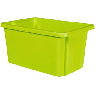Curver 225410 Drehstapelbehälter ESSENTIALS Drehstapelbox 45L, grün stapelbar Grün 1St.