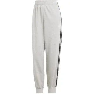 Adidas Damen Essentials 3-Stripes Animal-Print 7/8 Pants Hose, Medium Grey Heather, L