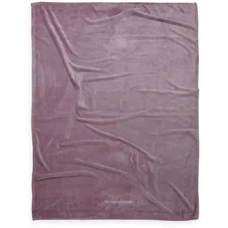 Tom Tailor Uni Kuscheldecke 150 x 200 cm Lila