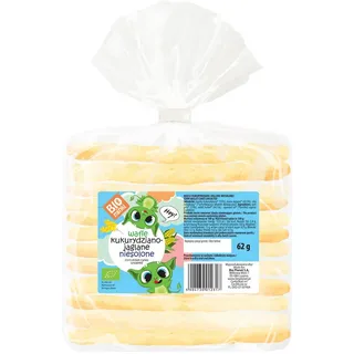 Mais-Hirse-Waffeln, ungesalzen, biologisch, 62 g - BIOMINKI