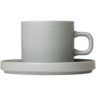 BLOMUS Pilar Kaffeetasse 0,2 l Grau 2 St.