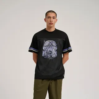 T-Shirt SANTA CRUZ "PACE RITUAL JERSEY", Herren, Gr. S, schwarz, Obermaterial: 100% Polyester, Shirts T-Shirt