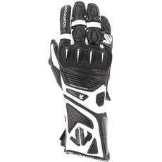 V Quattro Design Rr 18 Herren Handschuhe, Schwarz/Weiß, Größe XL