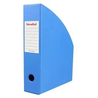 Dokumentenbox, 7 cm hoch, Farbe: Himmelblau - Biurfol