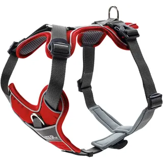 Hunter Divo Halsband Rot/Grau 52-68 cm