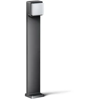 Steinel LED Wegeleuchte GL 85-900 C Connect, 90 cm Höhe, warmweiß, smarte Gartenleuchte dimmbar, vernetzbar per App, Anthrazit