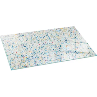 Funkenschutzplatte – Glasbodenplatte für Kaminofen – Kaminunterlage aus Glas – 120x60 cm – Feuerfeste Ofenbodenplatte – Hitzebeständige Schutzplatte für Kamin – Transparente Bodenschutz Glasplatte – Abstraktes Texturmuster