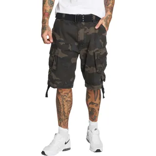 Brandit Textil Savage Vintage Cargo-Shorts Grau 7XL