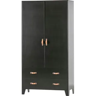 Woood Dian Garderobenschrank 180 x 94 x 40 schwarz