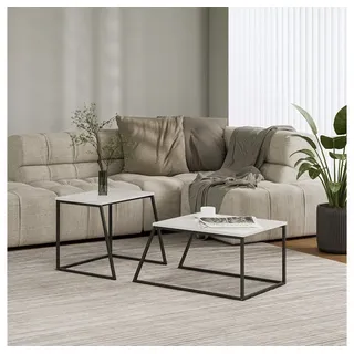 Vicco Myra Weiß/Schwarz MDF 60 x 38 x 50 cm