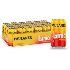 Paulaner Limo Orange • Erfrischungsgetränk Orangengeschmack•EINWEG (24x0,33l)