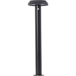 Brilliant Solarleuchte Metall 70 cm inkl. Bewegungsmelder schwarz