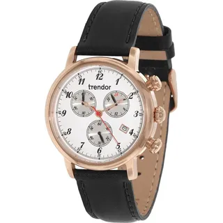 trendor Doreen Damen-Chronograph Edelstahl 44 mm 7591-01