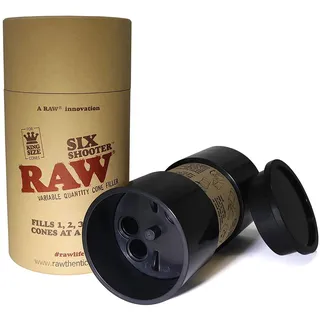 RAW 18319 Six Shooter Filler for King Size Cones, Kunststoff