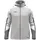 Kapuzenjacke Hellgrau/Weiß/Grau 3XL