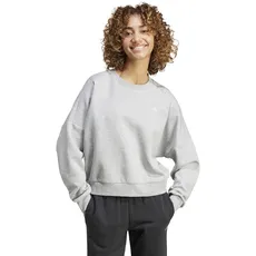 adidas Damen Essentials Small Logo Feel Cozy Sweatshirt Langarm Sweatshirt (1er Pack)