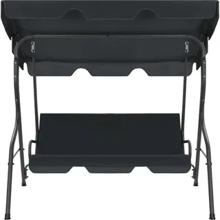 vidaXL Hollywoodschaukel Anthrazit 170×110×153 cm - Grau