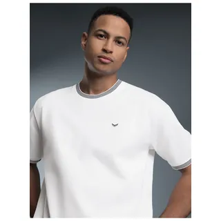 TRIGEMA »TRIGEMA T-Shirt in Piqué-Qualität« 1 Stk., weiß,