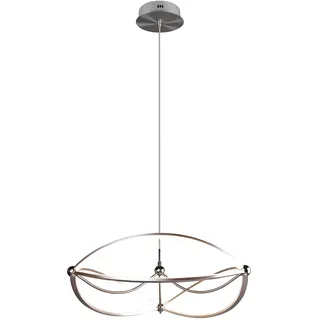Trio Charivari 1-flg. Ø 62 cm Silber matt