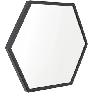 Loft42 Wandspiegel Hexi Messing , Messingfarben , Metall , 46x41x4 cm , Spiegel, Wandspiegel