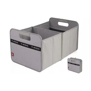 Volkswagen 2GV061104 Faltbox Faltkorb Faltkiste Tasche Einkaufskorb Faltschachtel Kofferraumbox, mit T-Roc Schriftzug