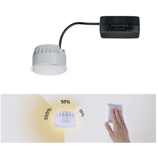 Paulmann LED Modul Einbauleuchte Nova Coin rund 51mm Coin 6W 530lm 230V dimmbar 4000K Satin