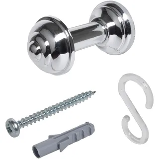 Liedeco Raffhalter Schalhalter 7 cm, grau