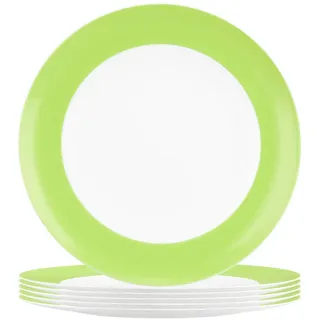 SELTMANN WEIDEN Speiseteller Liberty Pure Colors ø 27 cm grün 6er Set