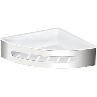 Evenes Eck-Duschkorb Erlena Edelstahl poliert