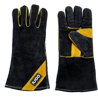 Ooni Grillhandschuhe schwarz Leder