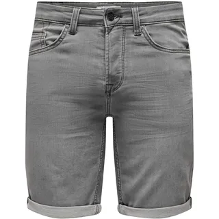 Herren O&S Denim Capri Jeans Shorts 3/4 Bermuda Pants Sommer Hose Kurze Freizeit Trousers ONSPLY