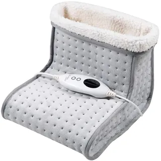 Ardes - AR4H05 Elektrischer Fußwärmer 100W, elektrisches Fuß-Heizkissen, 6 Heizstufen, bequem und weich, Fußwärmer mit Innenfutter aus Synthetikwolle, maschinenwaschbar