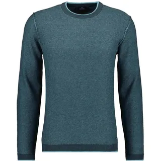 RAGMAN Rundhalspullover, grün