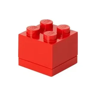 LEGO Aufbewahrungsbox 46 x 46 x 43 mm 4-tlg. Rot