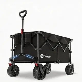 Sekey XXL Plus Bollerwagen schwarz